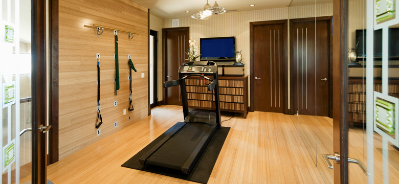 Basement home gyms are becoming very popular Basement home gyms are becoming very popular